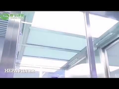 Τάξη Μοντυλό καθαρό δωμάτιο 0,35 ~ 0,65m/s Πίνακα σάντουιτς με αερό ντους