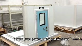 Διαδικασία εγκατάστασης μοντέλου Cleanroom Ⅰ