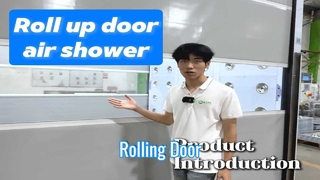 Εισαγωγή προϊόντος-Roll Up Door Air Shower