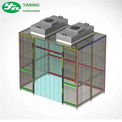 Yaning Αντιστατική κουρτίνα Mobile Small Clean Room Booth DIY Clean Room Environment