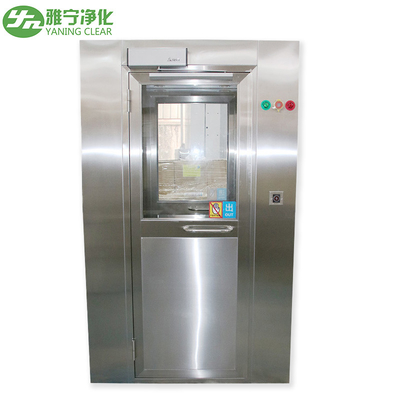 YANING Factory Cleanroom Air ντους Ανοξείδωτο ατσάλι με μονόστροφη πόρτα