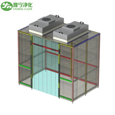 Γιανίνγκ OEM Mobile Air Modular Clean Room Booth Class100-Class10000 Modular Clean Room Ηλεκτρονική συσκευή