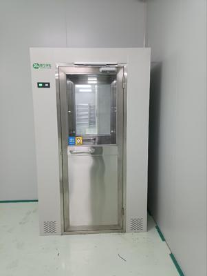 Stainless Steel Air Shower Room Entrance Guard System New Condition Clean Room Laboratory Industries Core Including Motor