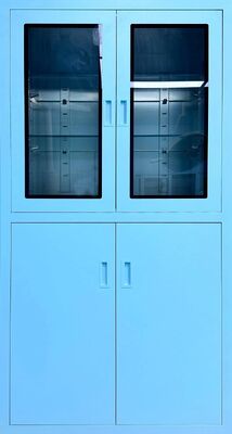 Ιατρικό ντουλάπι από ανοξείδωτο χάλυβα SUS304 με ρυθμιζόμενο διαχωριστικό και πρότυπο κενού συμβατό με τη βιομηχανία για χειρουργείο