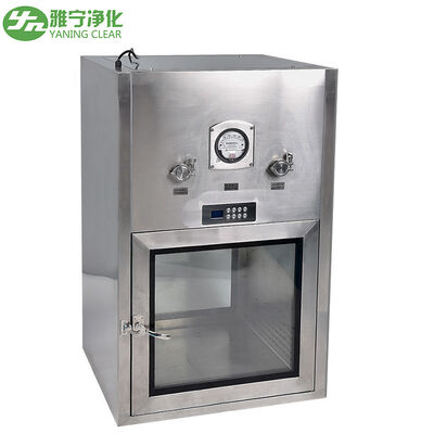 Κουτί Διέλευσης Αποστειρωμένου Χώρου από Ανοξείδωτο Χάλυβα SUS304/201 με Ηλεκτρικό Μηχανισμό Ασφάλισης και Προσαρμόσιμες Διαστάσεις