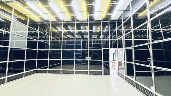 ISO 5 Μοντυλικό περίβλημα καθαρού δωματίου με λύση κλειδί ανοξείδωτου χάλυβα 304