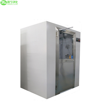 YANING Cleanroom Air Shower Room ISO14644 Standard OEM Design Electric Interlock